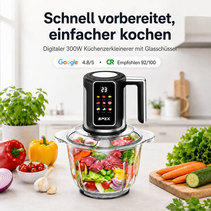 🔪 Kabelloser, USB-betriebener Küchenwolf für Fleisch, Soßen und mehr – schnell, hygienisch und einfach! 🍖🥦