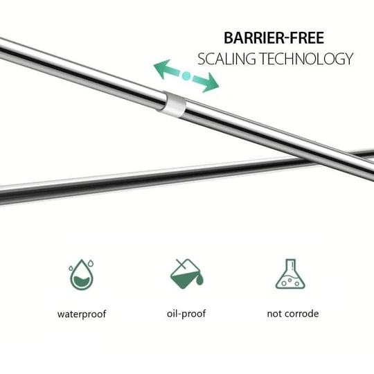 ✨⚡️ ZEITLICH BEGRENZT – 50% SPAREN! Bohrfreie verstellbare Stange – Ideal zum Aufhängen von Kleidung und Duschvorhängen im Badezimmer oder auf dem Balkon 🚿