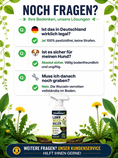 ⚡[Unkrautbekämpfung im Garten – mühelos und stressfrei] Unkrautvernichter für den Hausgebrauch