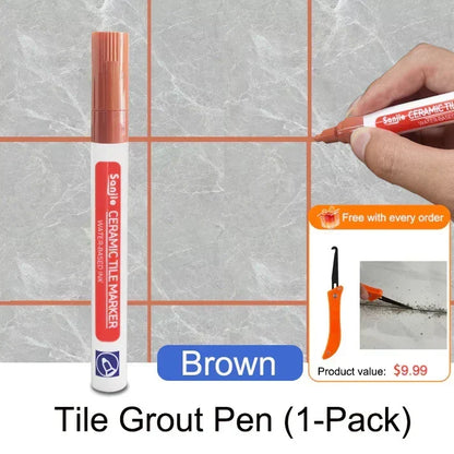 🖌️ Anti-Schimmel- und wasserfester Fugenstift für Keramikfliesen!🧱