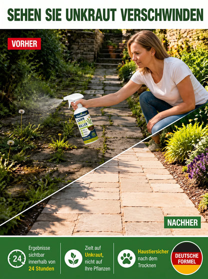 ⚡[Unkrautbekämpfung im Garten – mühelos und stressfrei] Unkrautvernichter für den Hausgebrauch