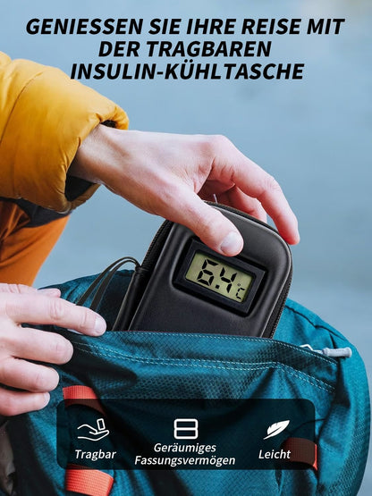 ✨ NUR HEUTE: 50% RABATT 🔥 Insulin-Kühltasche mit Temperaturanzeige