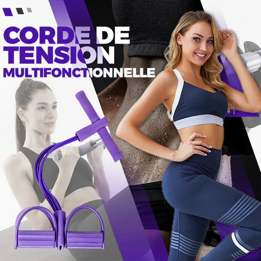 💪🏋️‍♀️ Multifunktionales Widerstandsband mit Fußpedal – Bauchmuskeltrainer, Beinübungen & Home-Fitness 🦵🔥 Jetzt stärker werden, Ganzkörper-Workout ohne Geräte – effizient, kompakt, deutschlandweit versandkostenfrei!