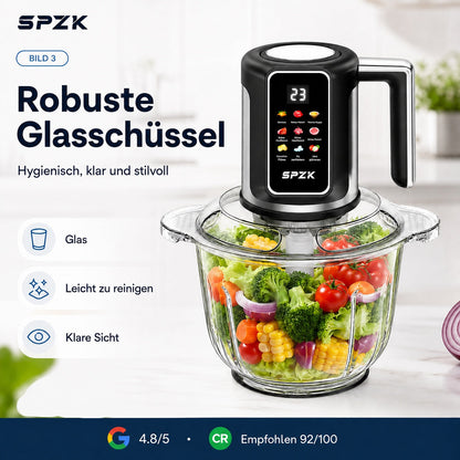 🔪 Kabelloser, USB-betriebener Küchenwolf für Fleisch, Soßen und mehr – schnell, hygienisch und einfach! 🍖🥦