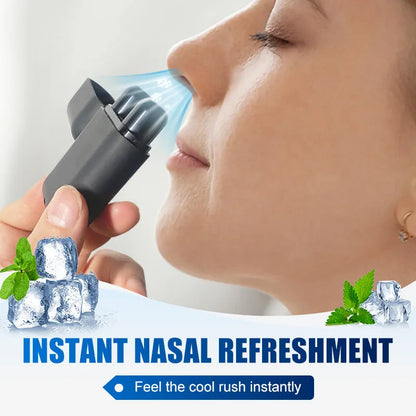 Aromatherapie-Naseninhalator gegen Reisekrankheit