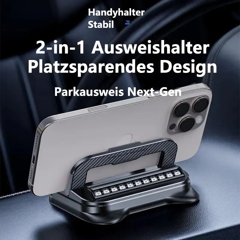 🚗 Autotelefonhalterung – 360° Drehbar, Vollständig Einstellbarer Winkel & Stabilität Auch Auf Holprigen Straßen Für Jedes Telefon 🔄