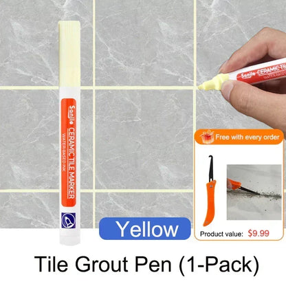 🖌️ Anti-Schimmel- und wasserfester Fugenstift für Keramikfliesen!🧱