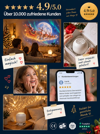 🔥Hausgebrauch Festliche Atmosphäre Projektorlampe