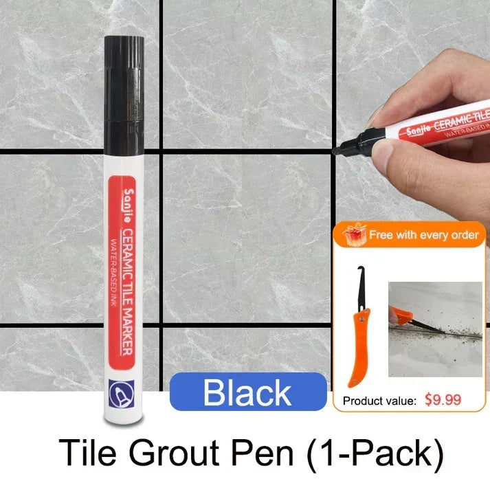🖌️ Anti-Schimmel- und wasserfester Fugenstift für Keramikfliesen!🧱
