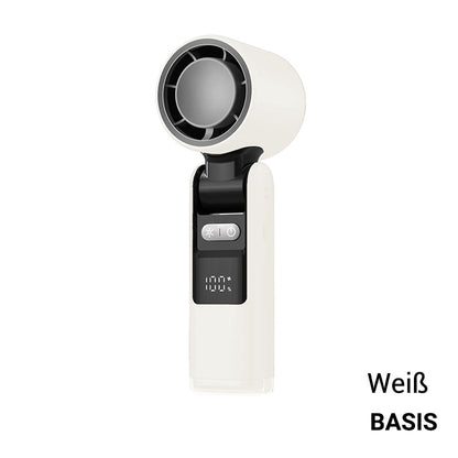 🧊 SOMMERAKTION -50%! 💦 2026 Mini-Röhrenventilator – Leistungsstarke Eiskühlung, 4000-mAh-Akku, 183 mm kompakt · Grau, Rosa & Weiß ❄️🔥