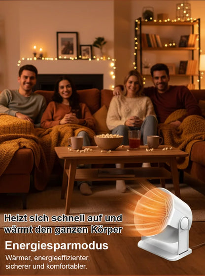✨Führende Energiespartechnologie: verbraucht in sieben Tagen nur 1 Kilowattstunde Strom, was weniger als 1 € Stromkosten verursacht, und kann dennoch einen 120 Quadratmeter großen Raum innerhalb von drei Sekunden beheizen.