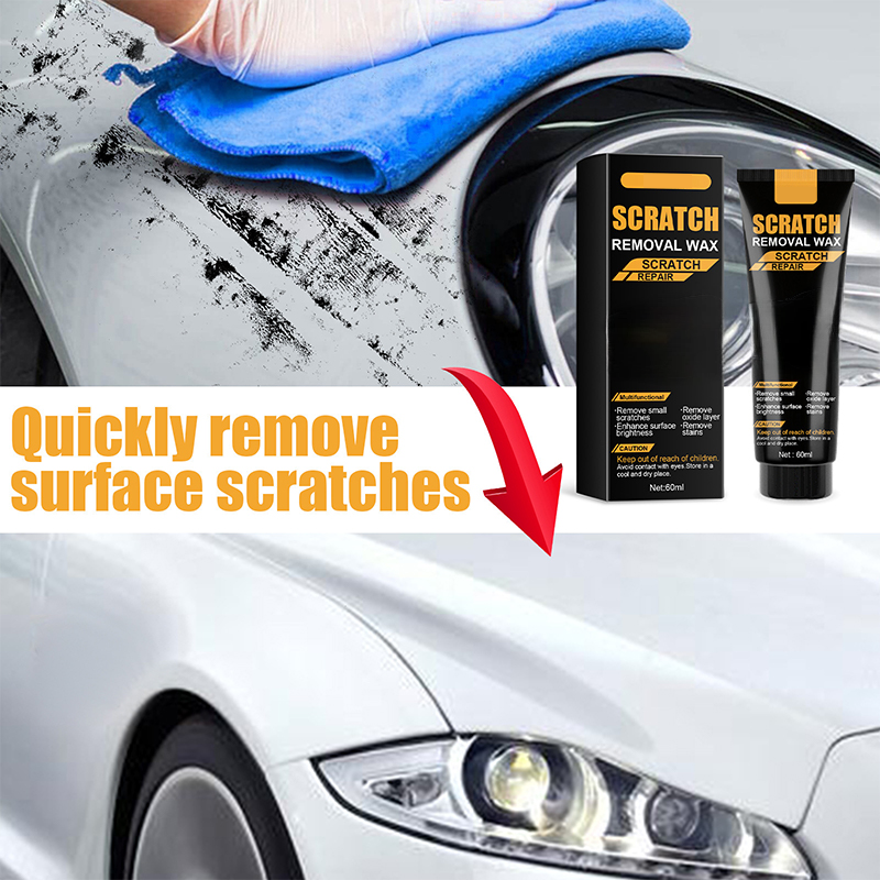 🚗 50% RABATT JETZT! Effektives Kratzer-Reparaturwachs für Autos – Entfernt Schrammen, Bietet Schutz & Für Alle Lackfarben ✨