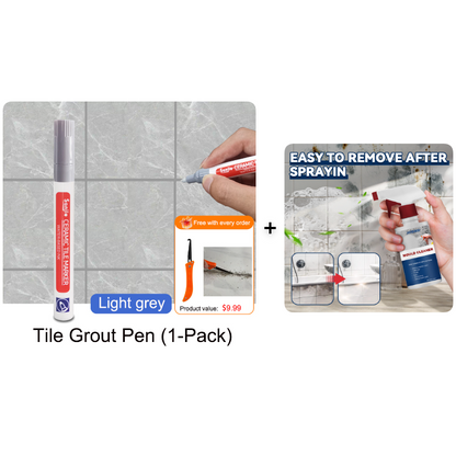 🖌️ Anti-Schimmel- und wasserfester Fugenstift für Keramikfliesen!🧱