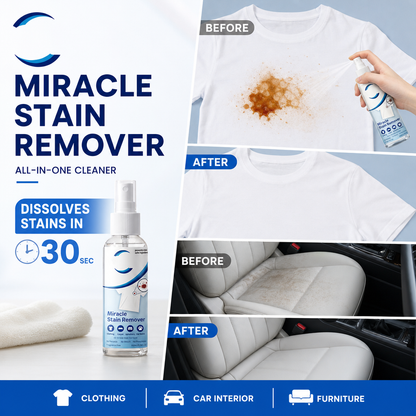 🥳Der Verkaufsschlager 2026!🥳💞 Über 50.000 Stück verkauft! 💥✨ Fantastisches Fleckenentferner-Spray – Entfernt Obst-, Fett-, Wein- und Kaffeeflecken in Sekundenschnelle. Kein Schrubben nötig, einfach aufsprühen und fertig! 🧼💪