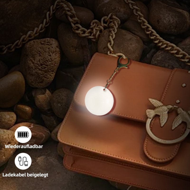 💗🌙 Berührungsempfindlicher USB-Aufladbarer LED-Anhänger – Perfekter Begleiter für Abenteuer & Gemütlichkeit! ✨🌟