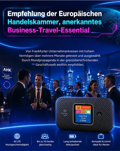 🥳HEISSER SALE 2026🥳💞50.000+ VERKAUFT!👵❤️  Mobiler Hotspot mit vollständiger WLAN-Abdeckung