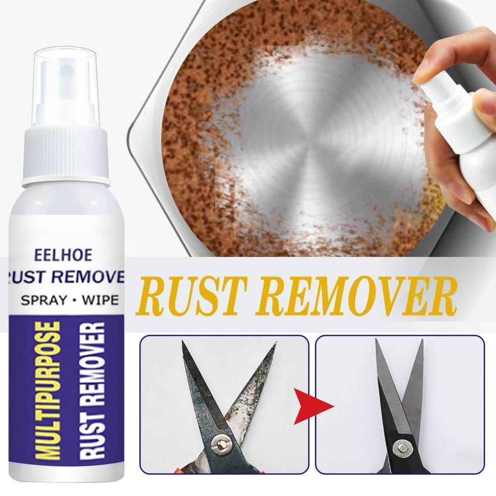 💪 Leistungsstarkes Rostentferner-Spray – Kein Schrubben nötig, sicher für Eisen/Stahl/Haushaltsbeschläge
