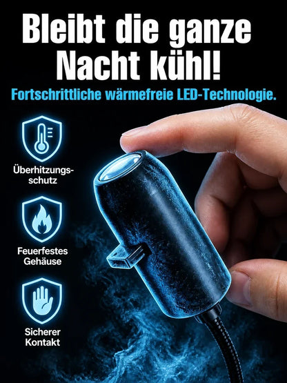 🌌 JETZT 50 % RABATT! 💫 USB-Lampe mit Sternenhimmel-Projektion – 13 austauschbare Filmplatten & flexibler Hals – perfekt für das Schlafzimmer ✨