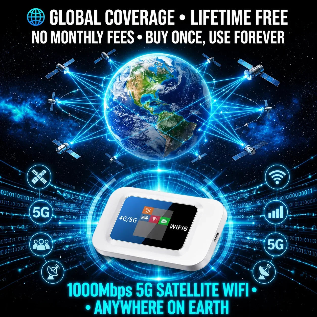 🥳2026 HEISSER VERKAUF🥳💞Über 50.000 verkauft!📶🌐 Mobiler Hotspot – Tragbares WLAN, überall volle Abdeckung. Kein Vertrag, keine Einrichtung. Bleiben Sie unterwegs verbunden! 📱✨