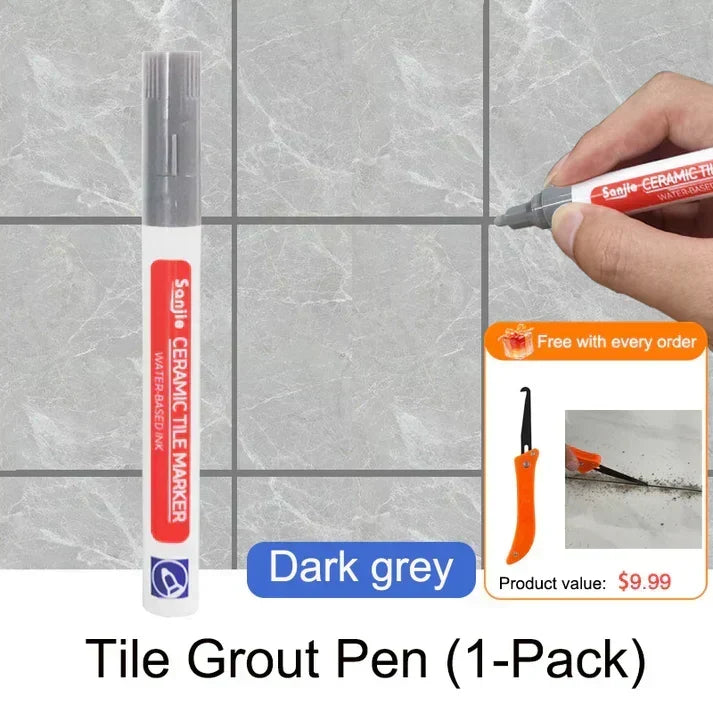🖌️ Anti-Schimmel- und wasserfester Fugenstift für Keramikfliesen!🧱