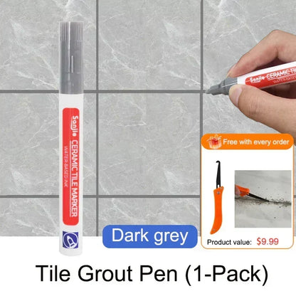🖌️ Anti-Schimmel- und wasserfester Fugenstift für Keramikfliesen!🧱