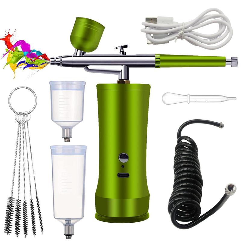 🎨 Elektrisches Airbrush-Set mit Kompressor ✨🖌️