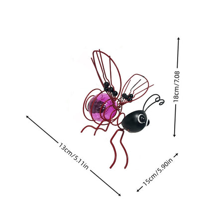 🐝 Solar-Hängeleuchte mit Biene für den Außenbereich – Das perfekte Geschenk für Pflanzenliebhaber, Mütter oder einfach jeden, der gerne lächelt ❤️