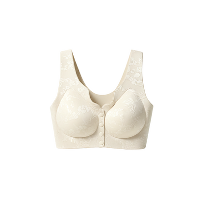 🎁 Herbst-Sonderangebot: 50 % Rabatt 💃 Bequemer, vorne zu verschließender, bügelloser, nahtloser BH 🌸