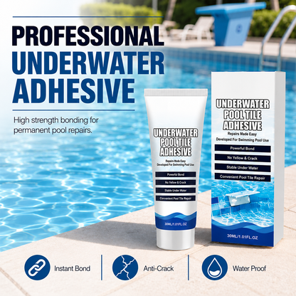 🥳Hochfester Kleber für Unterwasser-Poolfliesen