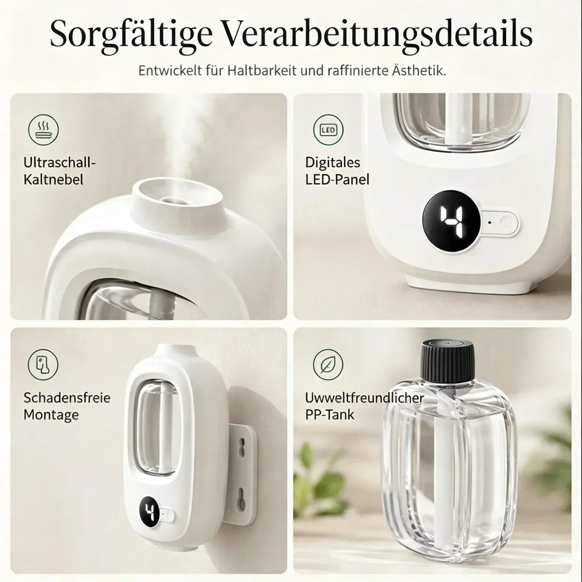 💥🎁Neu und grad 50% günstiger!🎉💖Nervt dich trockene Luft und müffeliger Geruch? Dieser automatische Aroma-Diffuser macht sofort frische Luft – echt ein super Geschenk für Familie & Freunde!