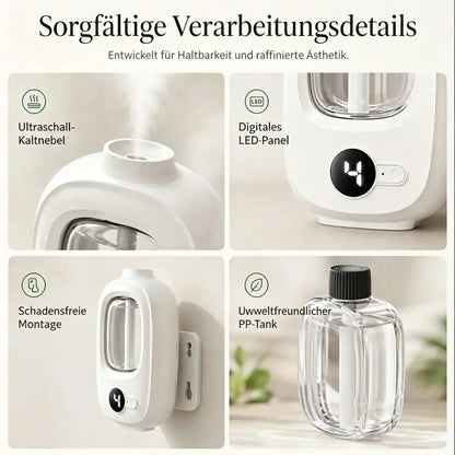 💥🎁Neu und grad 50% günstiger!🎉💖Nervt dich trockene Luft und müffeliger Geruch? Dieser automatische Aroma-Diffuser macht sofort frische Luft – echt ein super Geschenk für Familie & Freunde!