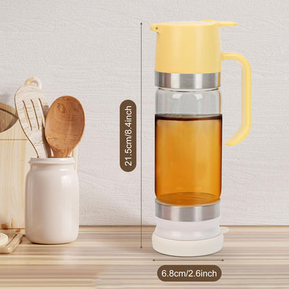 💥LAST DAY SALE 50 % RABATT🍯✨9oz tropffreier Honig- und Sirupspender aus Glas