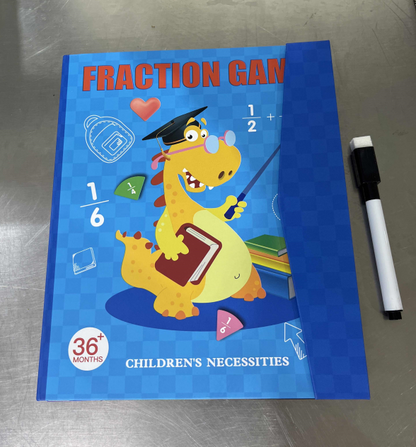 🧩 50% RABATT! 🎨 Magnetisches Bruchpuzzle für Kinder – Fördert Feinmotorik, bunt & sicher – Perfekt für spielerisches Lernen zu Hause ✨