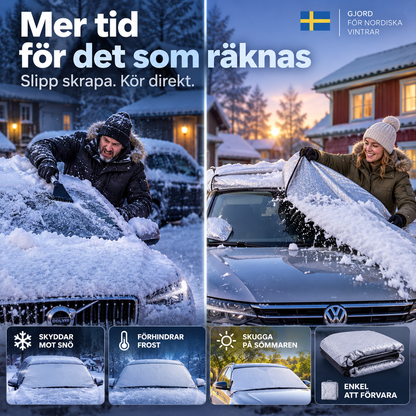 🚗✨ Frontscheiben-Abdeckung – Schutz bei allen vier Jahreszeiten, Frostschutz & hohe Qualität – perfekt für Autos, Vans und SUVs ❄️☀️