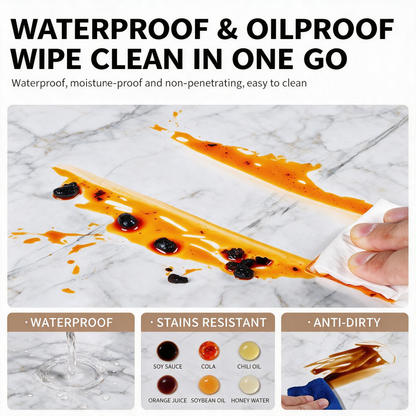 📢📢50 % DE RÉDUCTION !! ⏰Papier peint adhésif imperméable pour crédence de cuisine