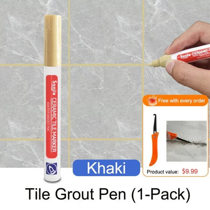 🖌️ Anti-Schimmel- und wasserfester Fugenstift für Keramikfliesen!🧱