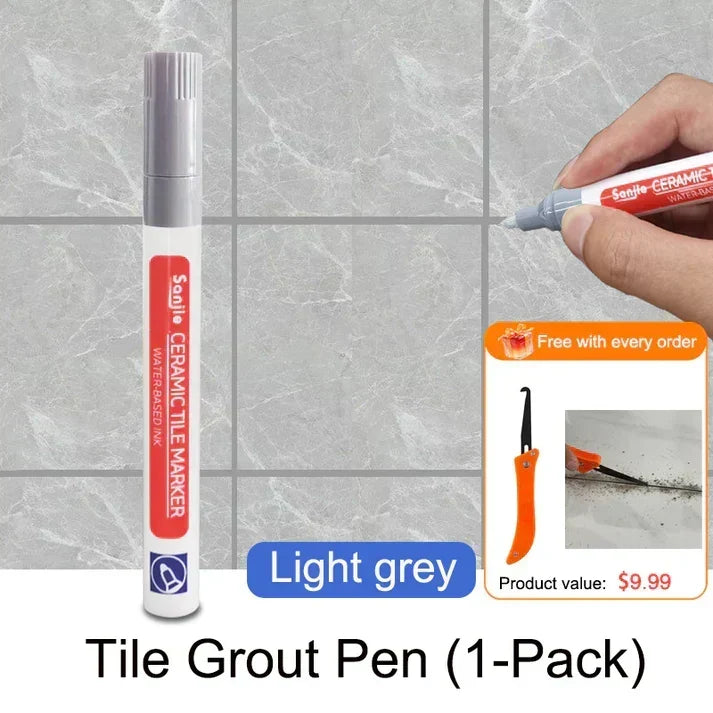 🖌️ Anti-Schimmel- und wasserfester Fugenstift für Keramikfliesen!🧱