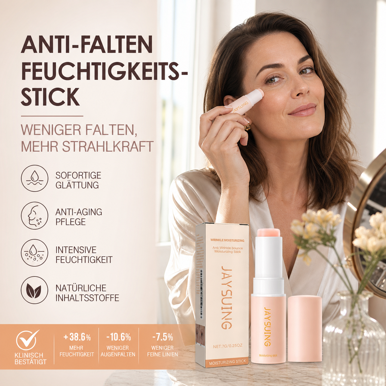 🥳HEISSER SALE 2026🥳💞50.000+ VERKAUFT!👵❤️  Pink Collagen Multi-Effekt Feuchtigkeitscreme – Bietet intensive Feuchtigkeitspflege für Gesicht und Lippen.