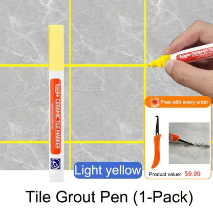 🖌️ Anti-Schimmel- und wasserfester Fugenstift für Keramikfliesen!🧱