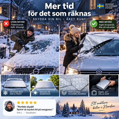 🚗✨ Frontscheiben-Abdeckung – Schutz bei allen vier Jahreszeiten, Frostschutz & hohe Qualität – perfekt für Autos, Vans und SUVs ❄️☀️
