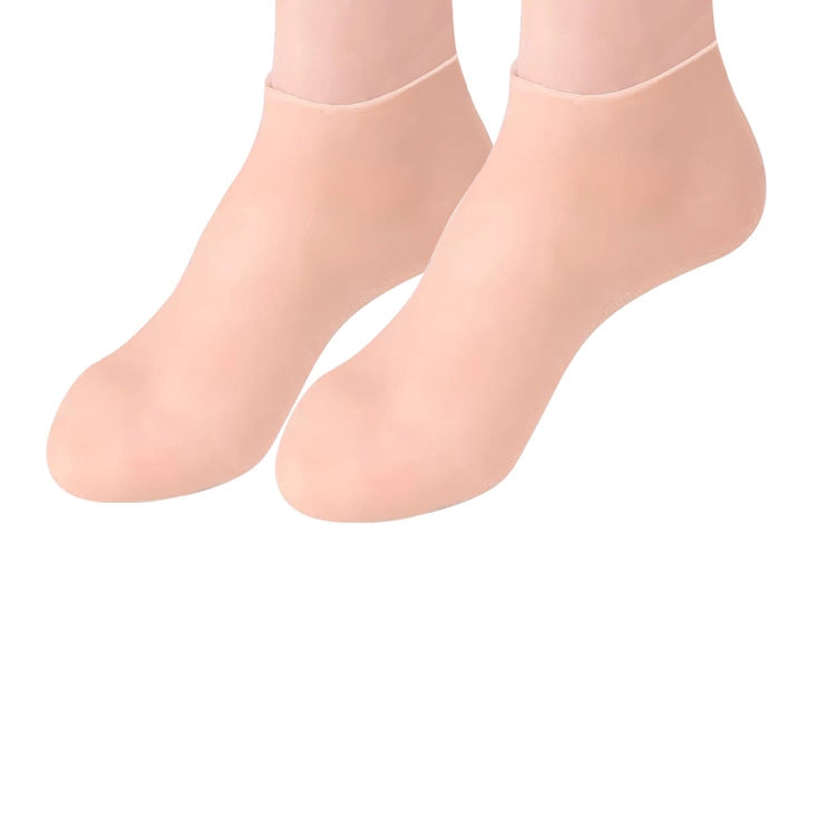 ⏳ 50% RABATT!! 🔥 Feuchtigkeitsspendende Fußmaske, Peeling-Silikonsocken, Strand-Schutzsocken