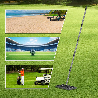 ☘️Professional Rasennivellierrechen für Garten und Golfplatz