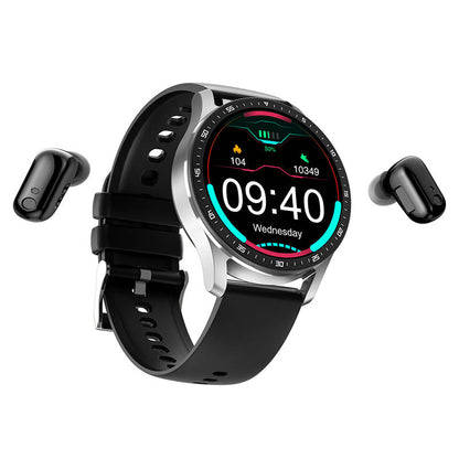 2-in-1-Smartwatch mit Ohrstöpseln