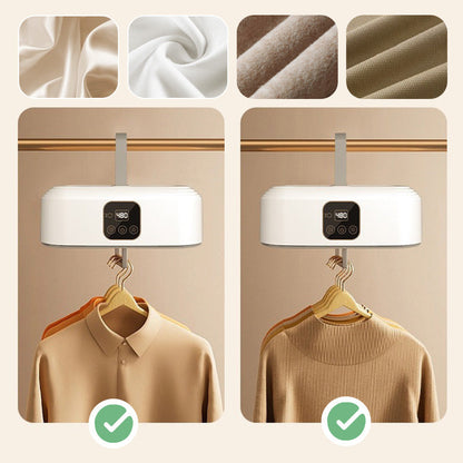 👕💨 Faltbarer Mini-Wäschetrockner mit UV-Sterilisation & Fernbedienung – tragbar für Zuhause, Reise & Wohnung