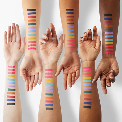 Set mit 20 langanhaltenden, wasserfesten und mehrfarbigen Eyeliner-Stiften