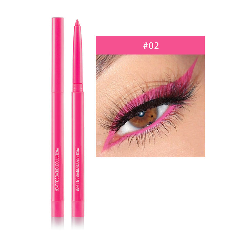 Set mit 20 langanhaltenden, wasserfesten und mehrfarbigen Eyeliner-Stiften