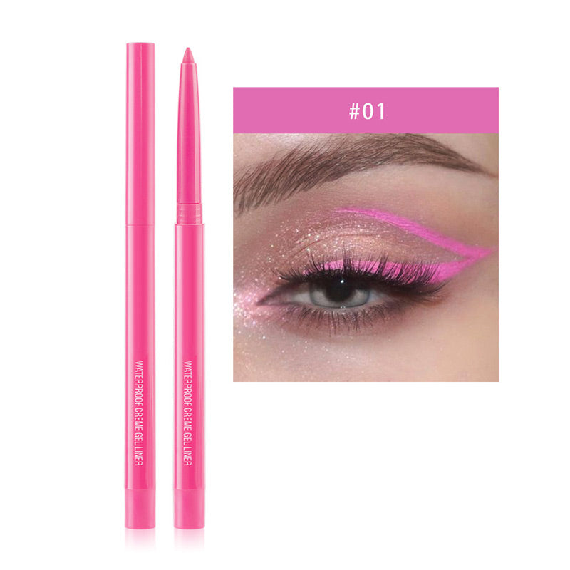 Set mit 20 langanhaltenden, wasserfesten und mehrfarbigen Eyeliner-Stiften