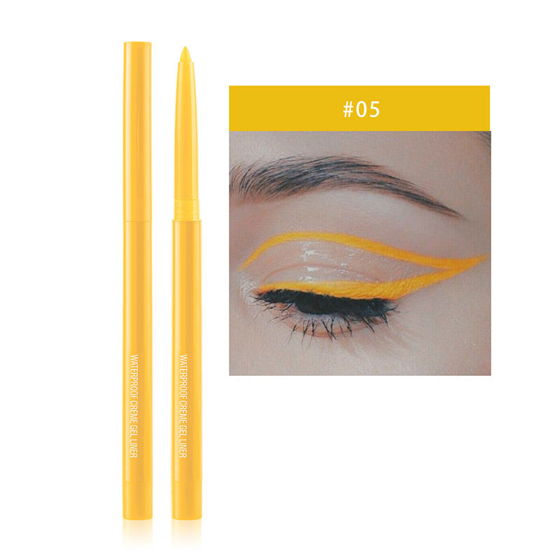 Set mit 20 langanhaltenden, wasserfesten und mehrfarbigen Eyeliner-Stiften