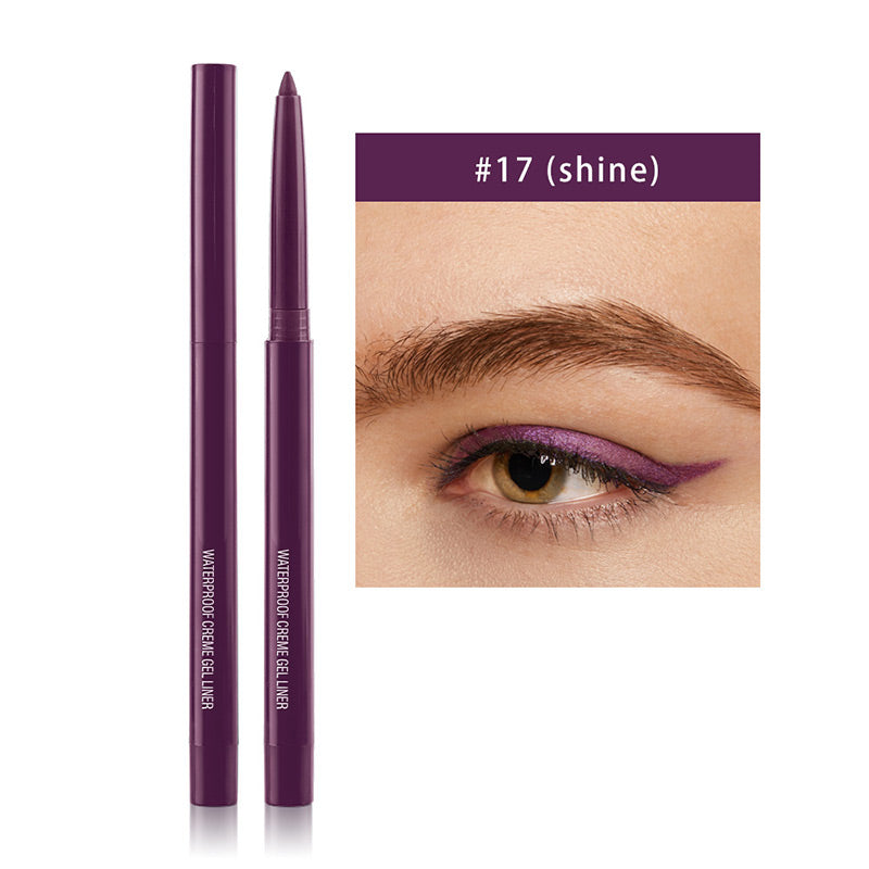 Set mit 20 langanhaltenden, wasserfesten und mehrfarbigen Eyeliner-Stiften