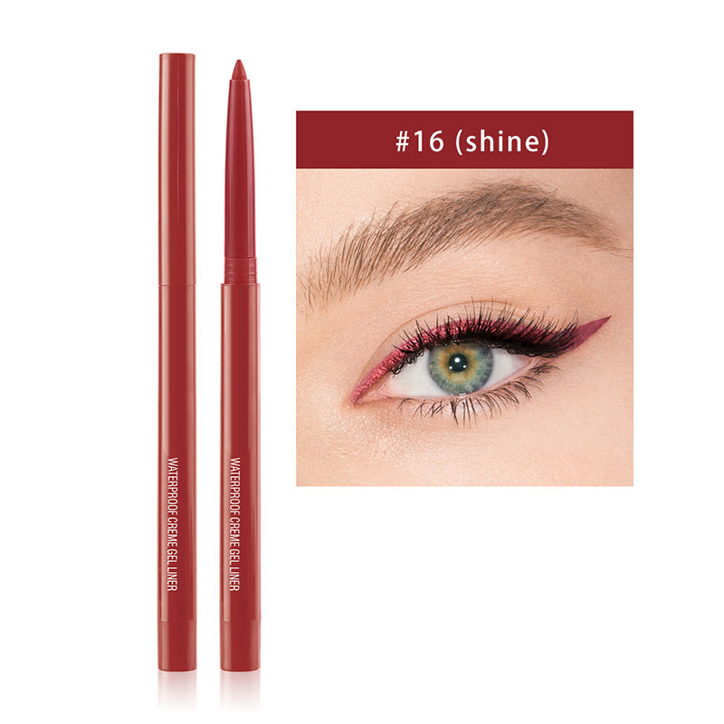 Set mit 20 langanhaltenden, wasserfesten und mehrfarbigen Eyeliner-Stiften